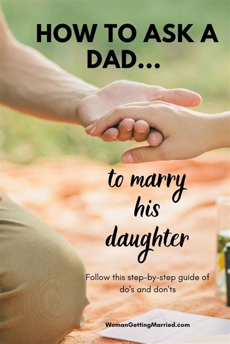 how to ask for blessing to marry daughter